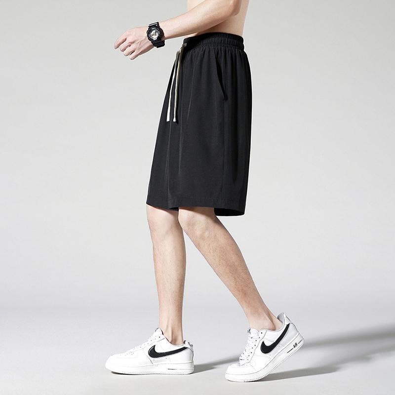 【D.studio】韓版男款綁帶運動五分褲 短褲 褲子 男裝【P260】-細節圖5