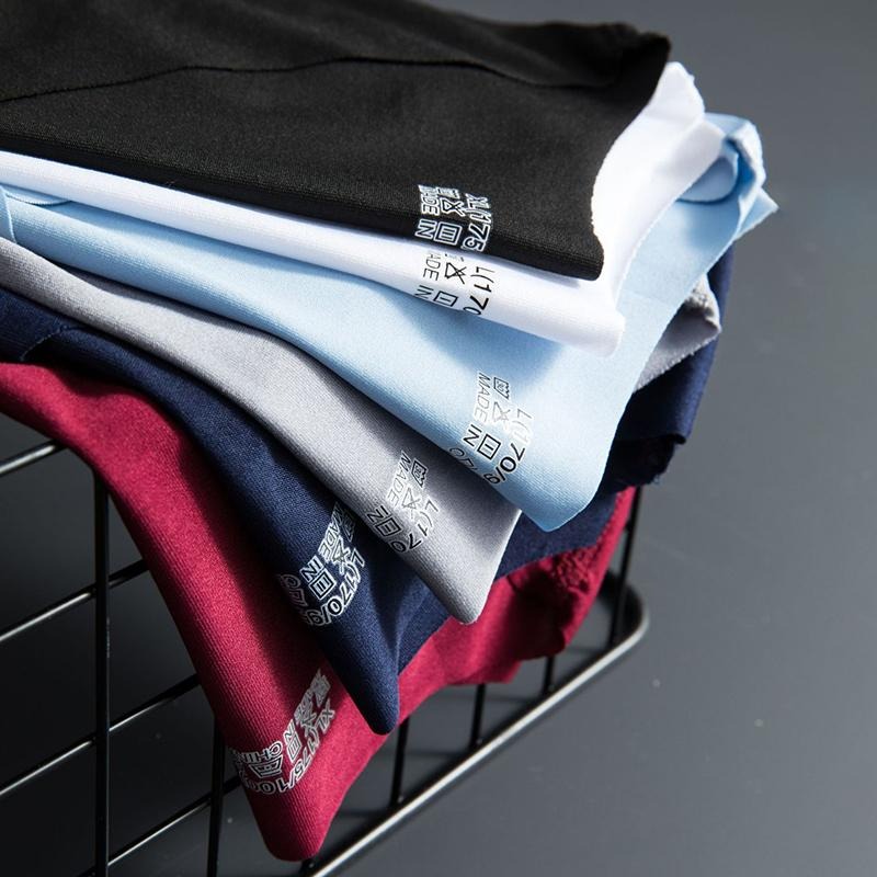 【D.studio】韓版夏季薄款男無痕V領運動背心 衣服 男裝 t恤 短袖t恤 上衣【V311】-細節圖4