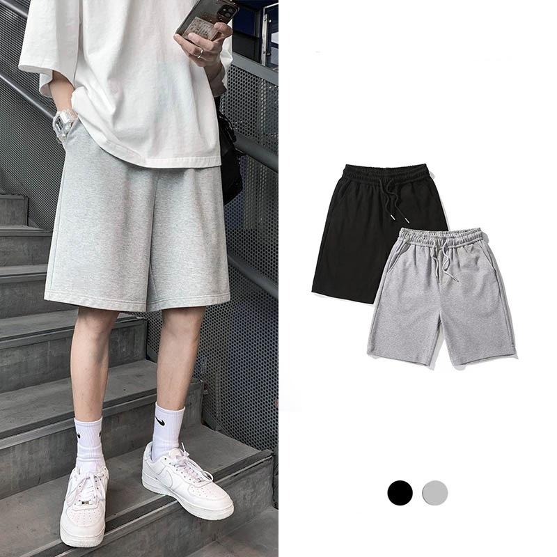 【D.studio】男款夏季素色寬鬆短褲 短褲 褲子 男裝【P256】-細節圖4