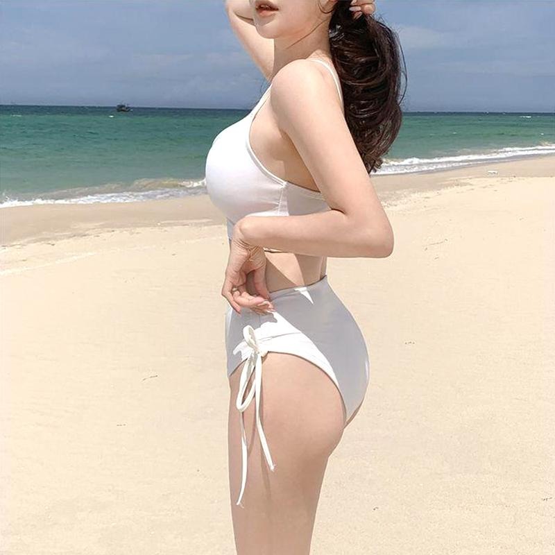 【D.studio】韓版高腰顯瘦兩件式泳衣【S133】-細節圖5