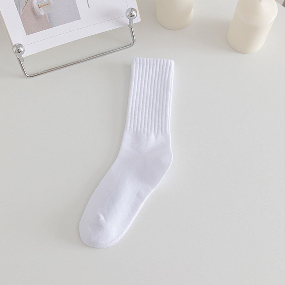 【D.studio】韓版男女奶油色加厚中筒襪 長筒襪 長襪 堆堆襪 襪子 女生襪子 男襪 女襪【SO21】-規格圖11