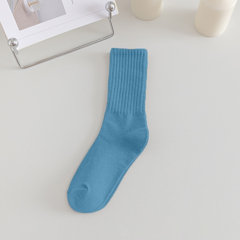 【D.studio】韓版男女奶油色加厚中筒襪 長筒襪 長襪 堆堆襪 襪子 女生襪子 男襪 女襪【SO21】-規格圖11
