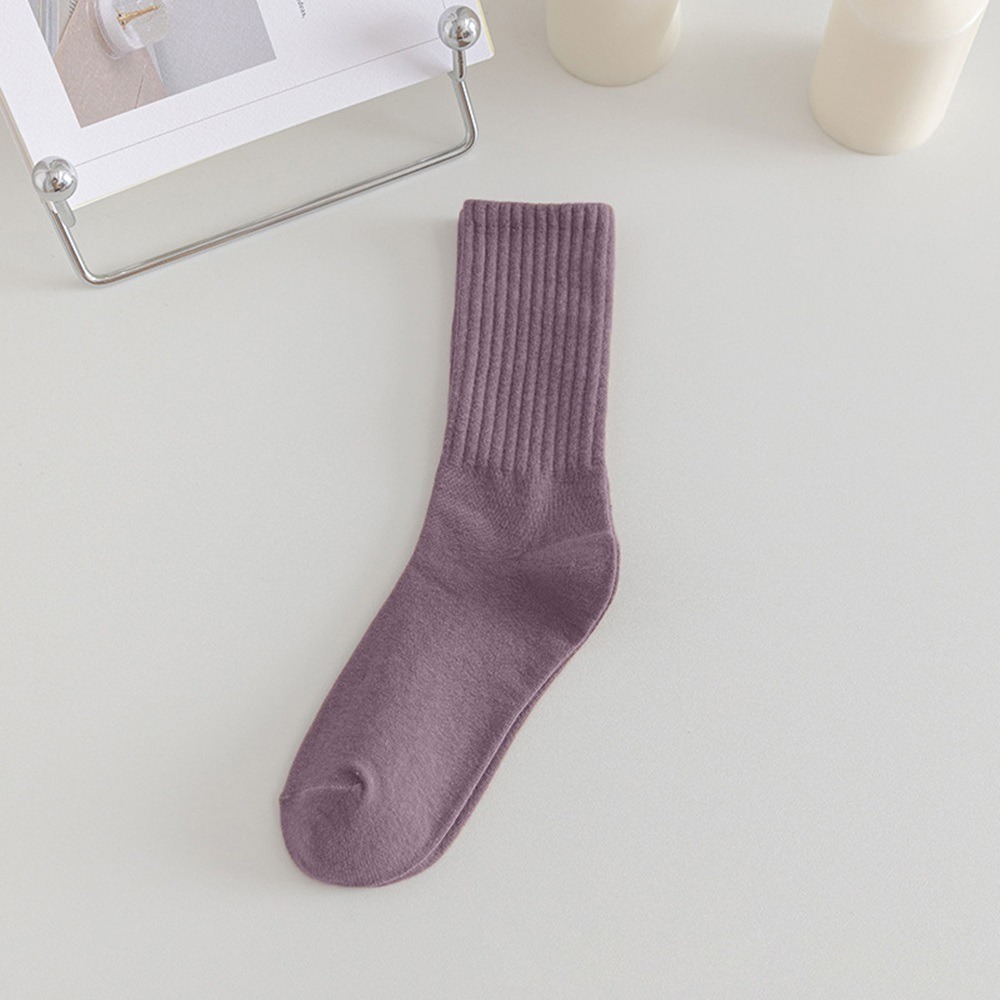【D.studio】韓版男女奶油色加厚中筒襪 長筒襪 長襪 堆堆襪 襪子 女生襪子 男襪 女襪【SO21】-規格圖11