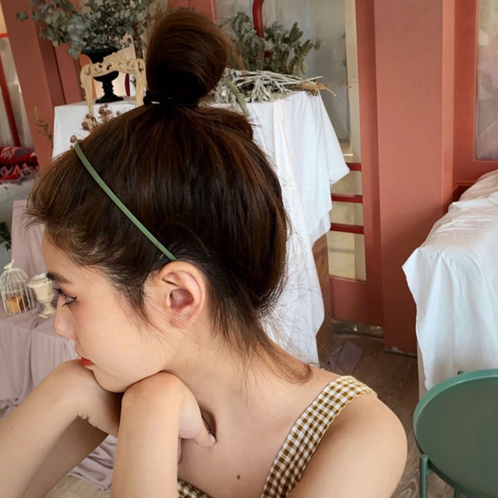 韓版簡約細磨砂髮箍 髮飾 髮箍 頭飾 飾品 配件【N102】-細節圖2