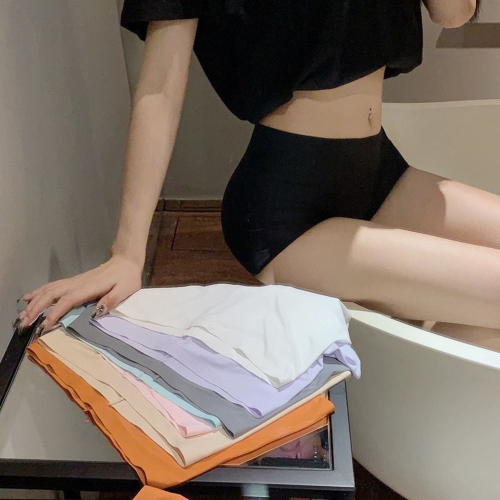 【D.studio】韓版冰絲無痕安全褲 無痕內褲 短褲 褲子 女裝 短裙安全褲【U26】-細節圖2