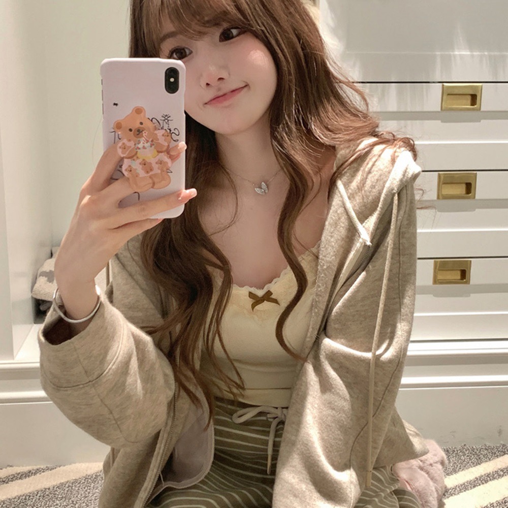 【D.studio】韓版顯瘦小心機蕾絲背心 帶胸墊免穿內衣 小可愛 女裝 衣服 短版上衣 短板 運動背心 【V342】-細節圖6