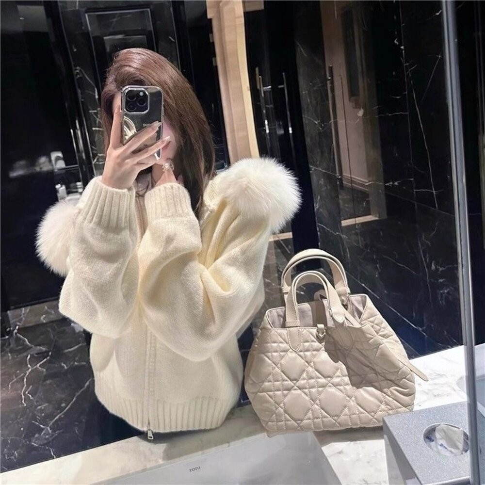 【台灣發貨】韓版加厚大毛領連帽外套 外套 防曬外套 女裝 上衣 衣服【J418】-細節圖2