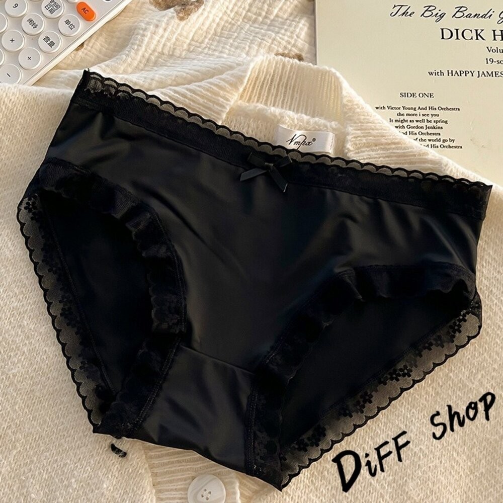 【台灣發貨】韓版奶油色超薄冰絲無痕內褲【U33】-規格圖9