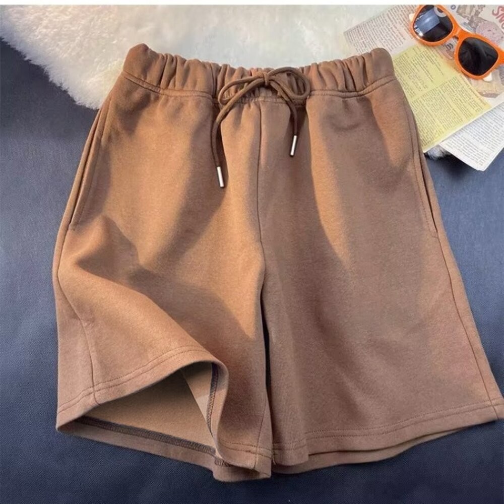 【台灣發貨】韓版寬鬆休閒運動褲 短褲 褲子 男裝【P381】-細節圖4