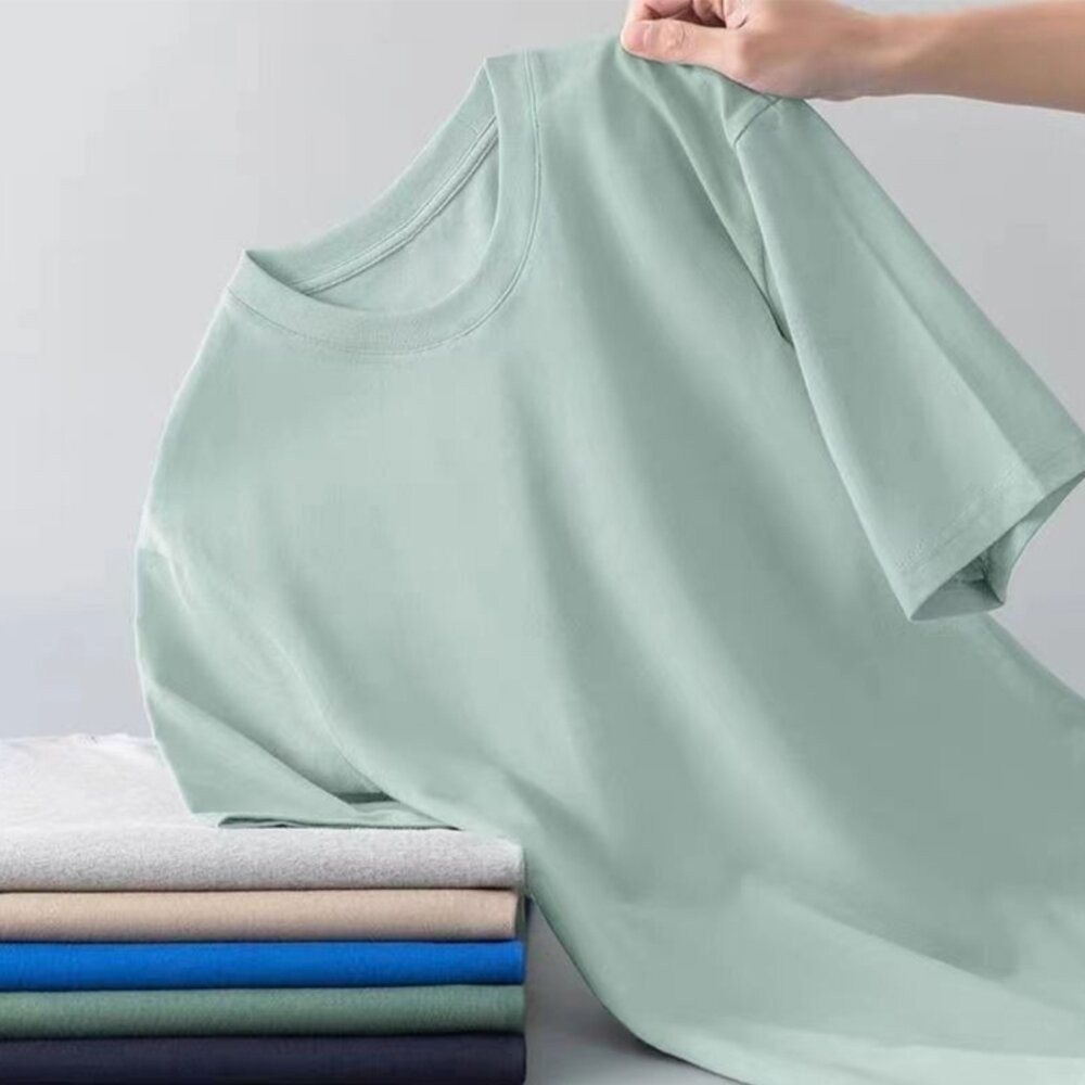 【台灣發貨】韓版夏季薄款經典百搭男生短袖上衣 衣服 男裝 t恤 短袖t恤 上衣【T657】-細節圖2