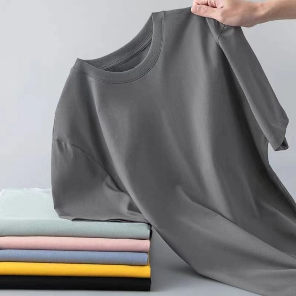 【台灣發貨】韓版夏季薄款經典百搭男生短袖上衣 衣服 男裝 t恤 短袖t恤 上衣【T657】-細節圖5