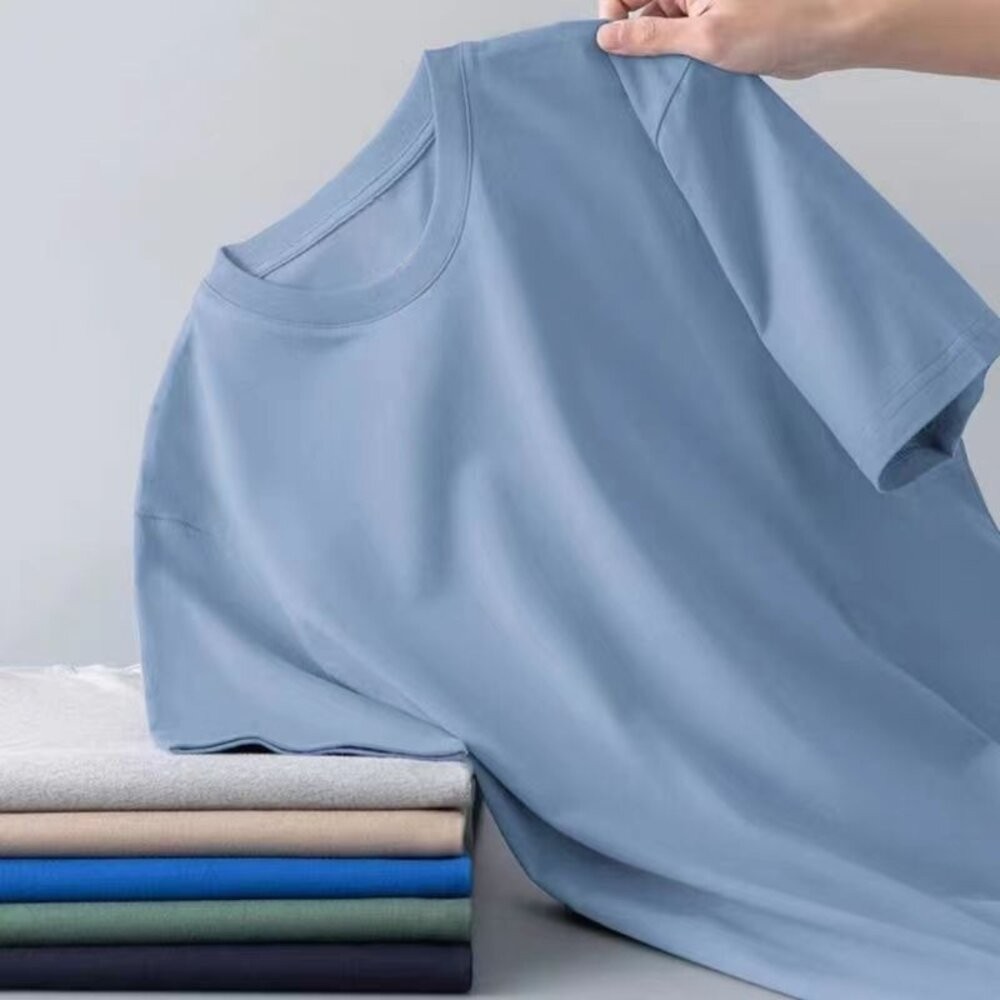 【台灣發貨】韓版夏季薄款經典百搭男生短袖上衣 衣服 男裝 t恤 短袖t恤 上衣【T657】-細節圖6