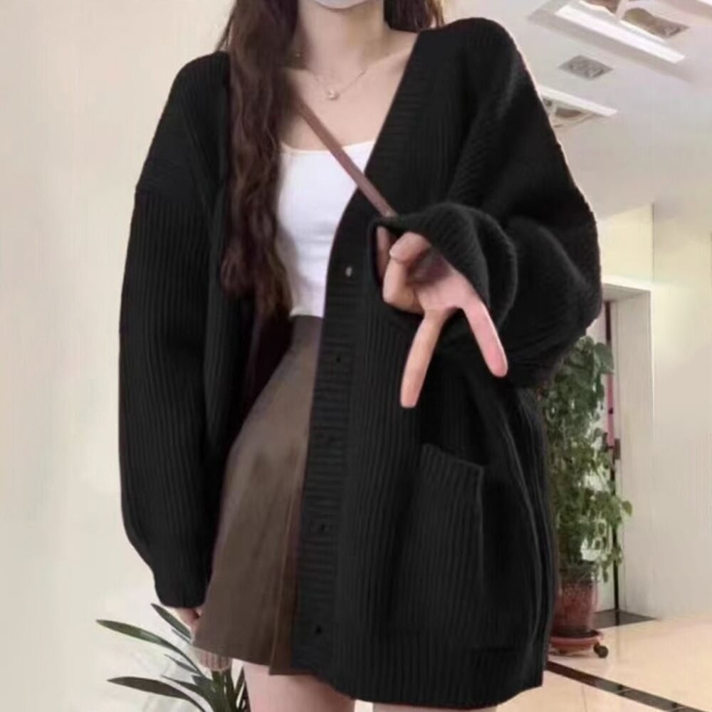 【台灣發貨】韓版慵懶復古長版外套 外套 防曬外套 女裝 上衣 衣服【J288】-細節圖4
