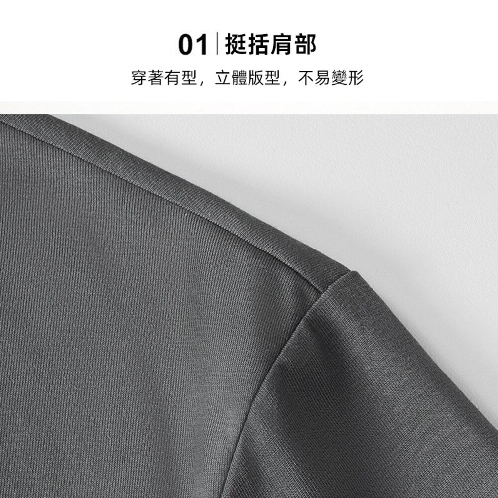 【台灣發貨】韓版冰絲速乾彈性薄款透氣短袖上衣 衣服 男裝 t恤 短袖t恤 上衣【T572】-細節圖3