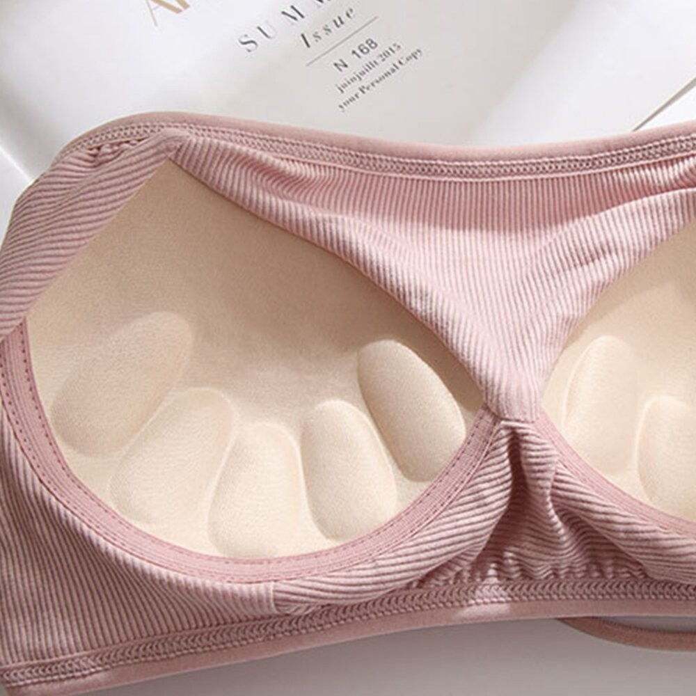 【台灣發貨】韓版無肩帶防走光背心 小可愛 背心 衣服 女裝 上衣【V383】-細節圖6