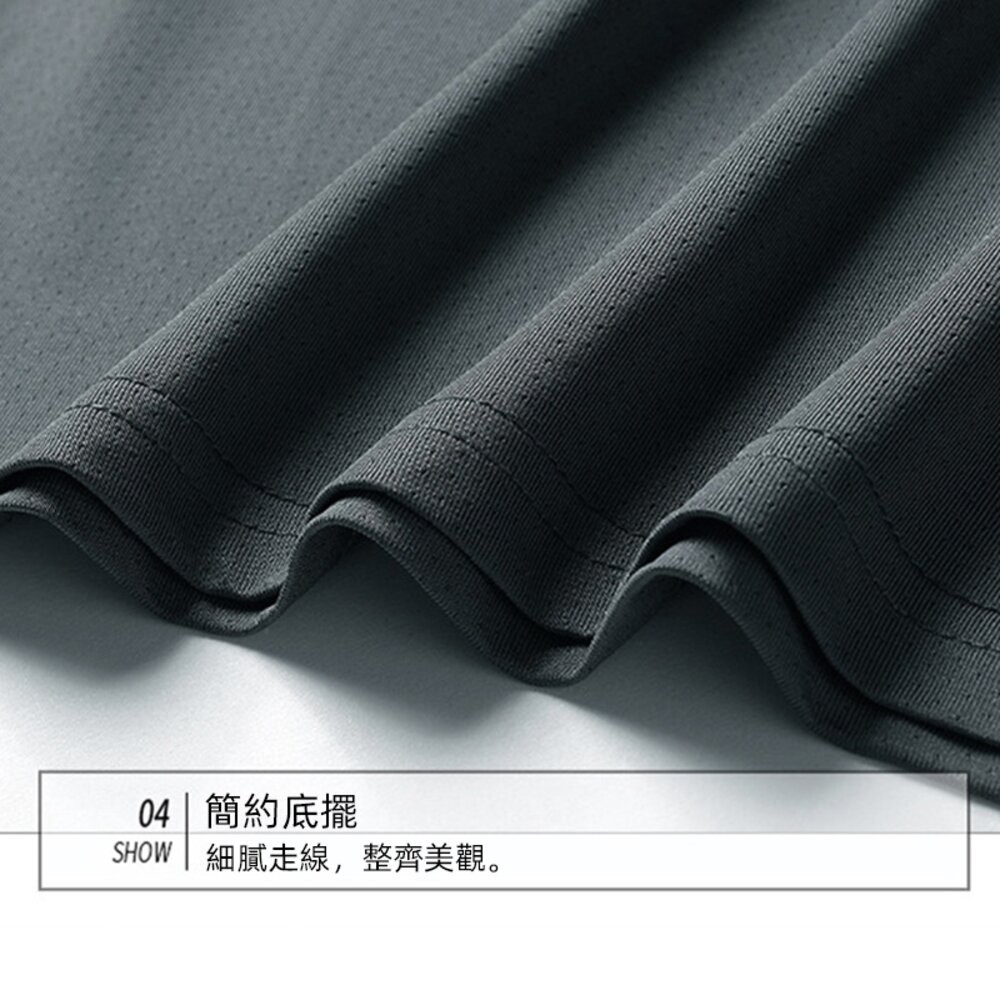 【台灣發貨】韓版冰絲速乾舒適寬鬆透氣短袖上衣 衣服 男裝 t恤 短袖t恤 上衣【T601】-細節圖7