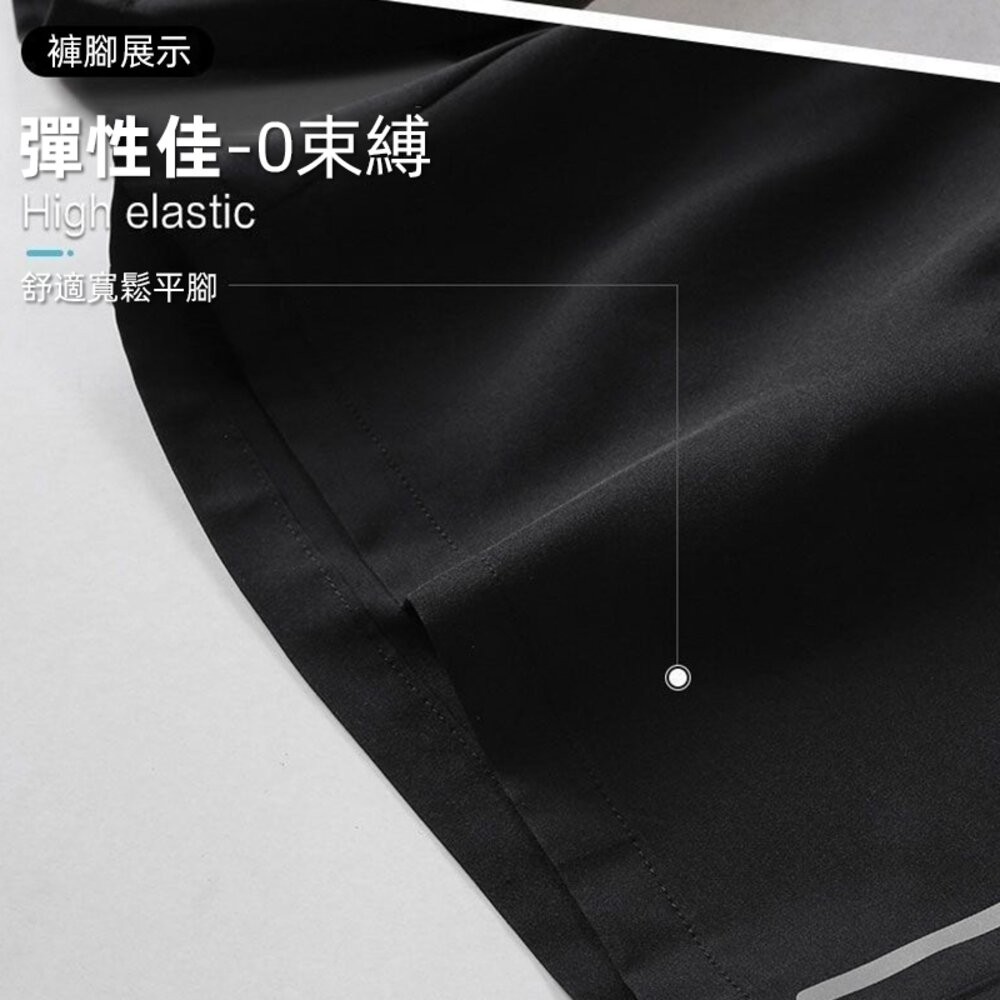 【台灣發貨】韓版冰絲透氣運動短褲 短褲 褲子 男裝【P339】-細節圖5