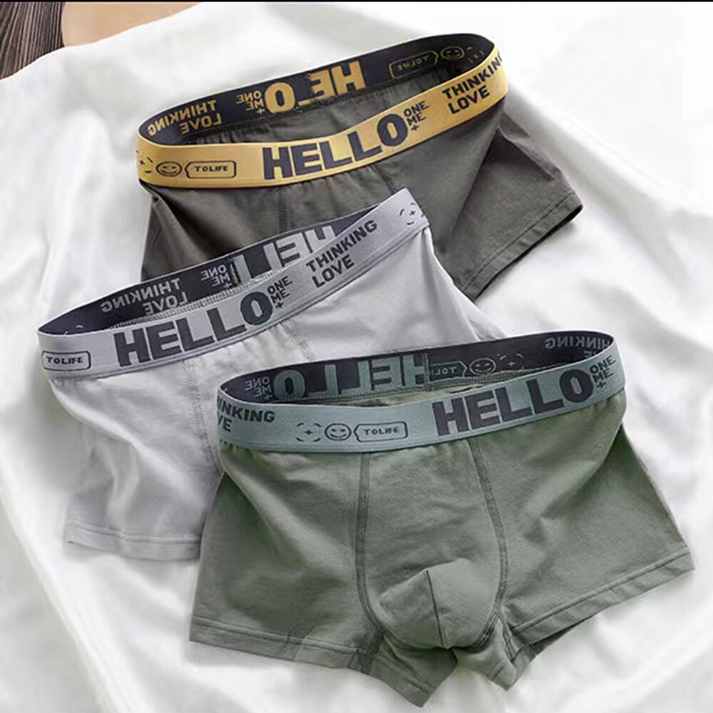 【台灣發貨】舒適透氣字母內褲【U17】-細節圖4