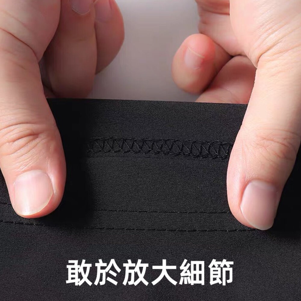 【台灣發貨】韓版夏季寬鬆冰絲速乾運動短褲 短褲 褲子 男裝【P273】-細節圖7