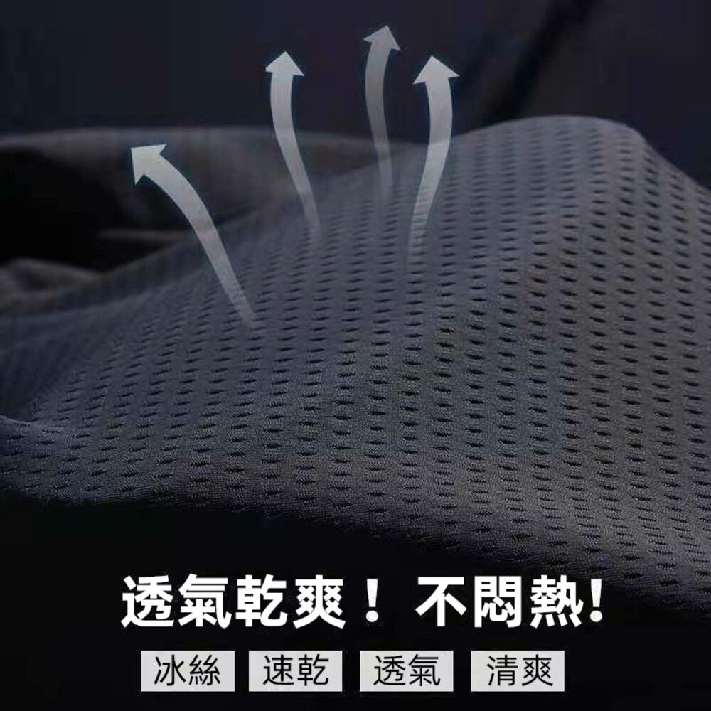 【台灣發貨】韓版寬鬆薄款五分冰絲短褲 男裝 短褲 褲子【P242】-細節圖4