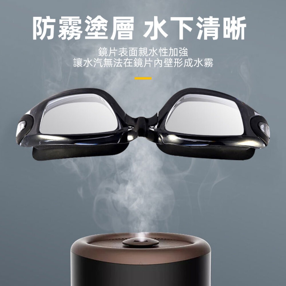 【台灣發貨】男女成人高清電鍍防霧蛙鏡【N131】-細節圖3