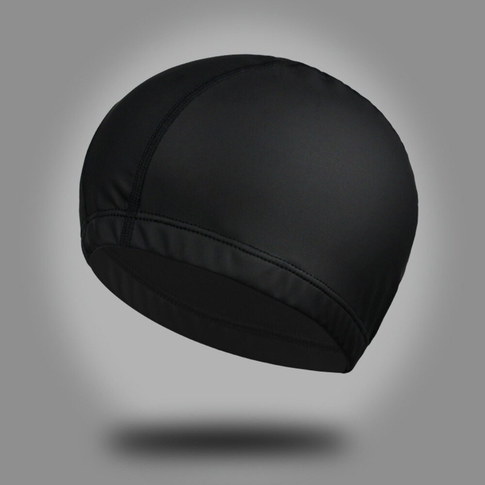【N125】布泳帽-黑色