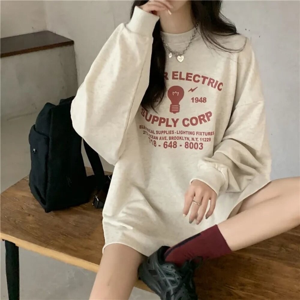 【台灣發貨】韓版字母寬鬆連衣裙 連身裙 吊帶裙 吊帶褲 女裝【W370】-細節圖2