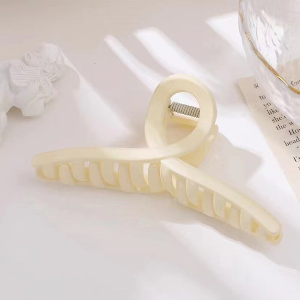 【台灣發貨】韓版磨砂霧面氣質髮夾【N106】-細節圖6