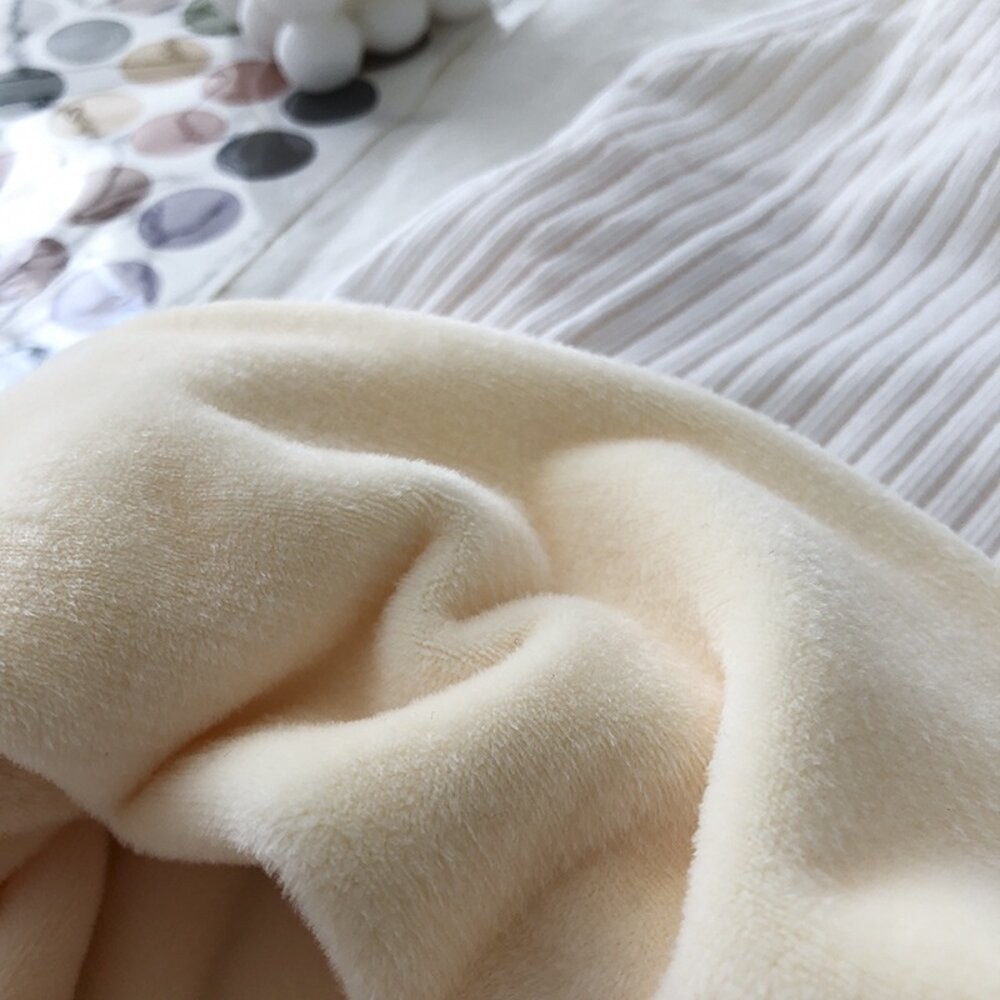 【台灣發貨】韓版加絨刷毛彈性修身保暖背心 小可愛 背心 衣服 女裝 上衣【V171】-細節圖7