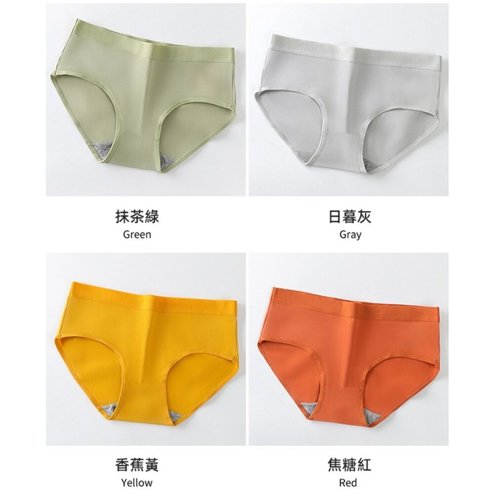 【台灣發貨】網友狂推 舒適吸汗透氣素色內褲 女裝 內衣 內褲【U06】-細節圖8
