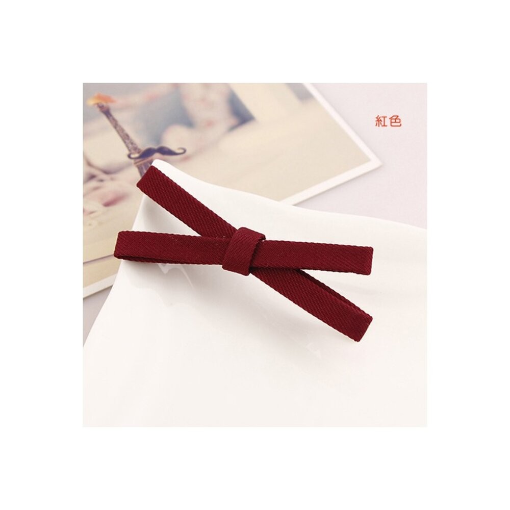 【台灣發貨】韓版清新甜美蝴蝶結髮夾 瀏海夾 髮飾 頭飾-細節圖7