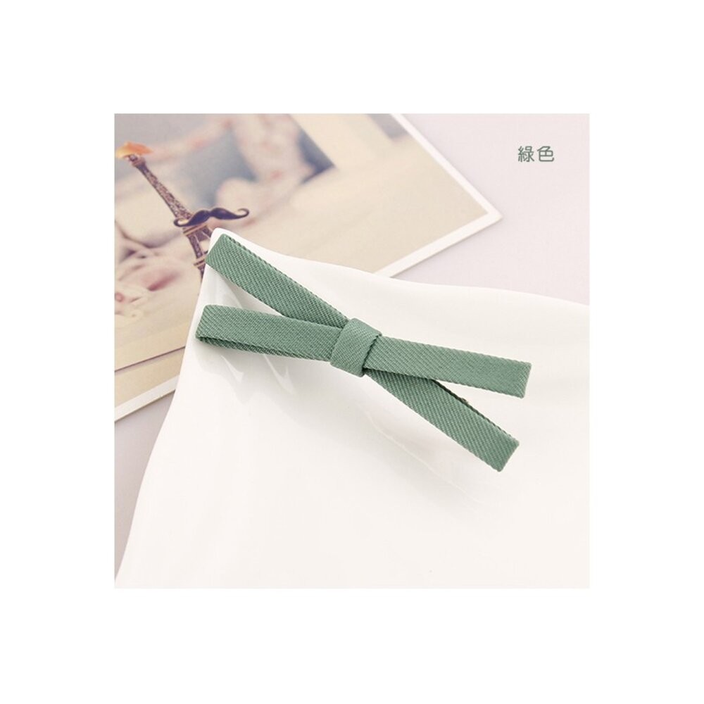 【台灣發貨】韓版清新甜美蝴蝶結髮夾 瀏海夾 髮飾 頭飾-細節圖9