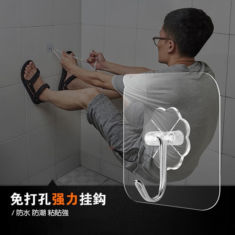 【台灣發貨】超強力透明無痕掛勾  掛鉤 無痕掛鉤 掛勾【N01】-細節圖2