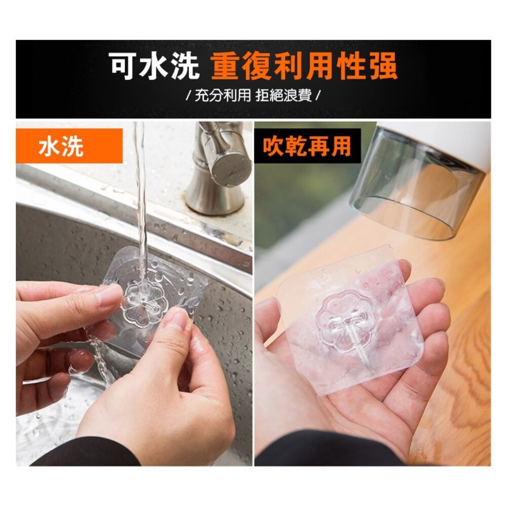 【台灣發貨】超強力透明無痕掛勾  掛鉤 無痕掛鉤 掛勾【N01】-細節圖8