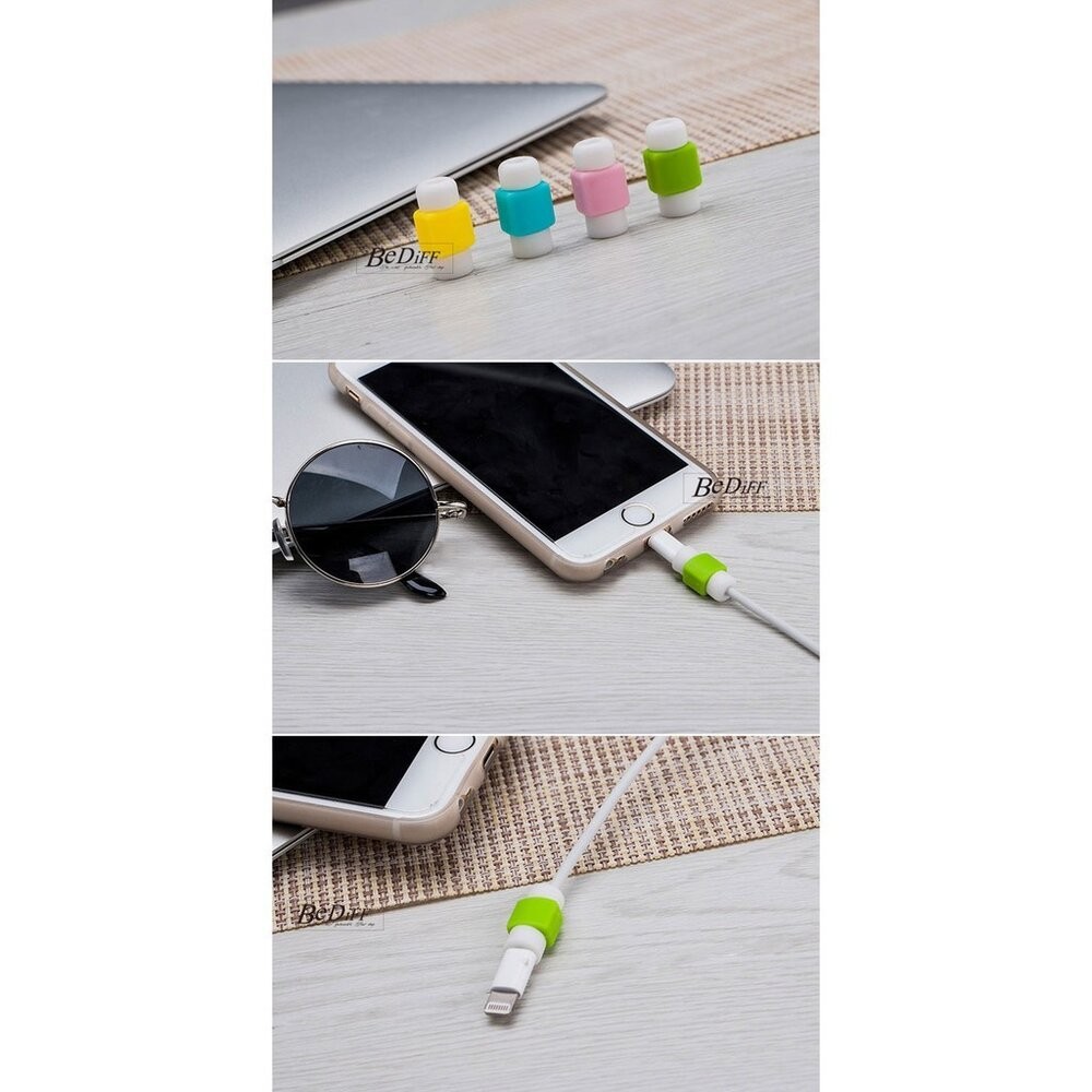 【台灣發貨】IPhone i線套 充電線 iPad 傳輸線保護套 傳輸線線套 完美密合保護-細節圖6