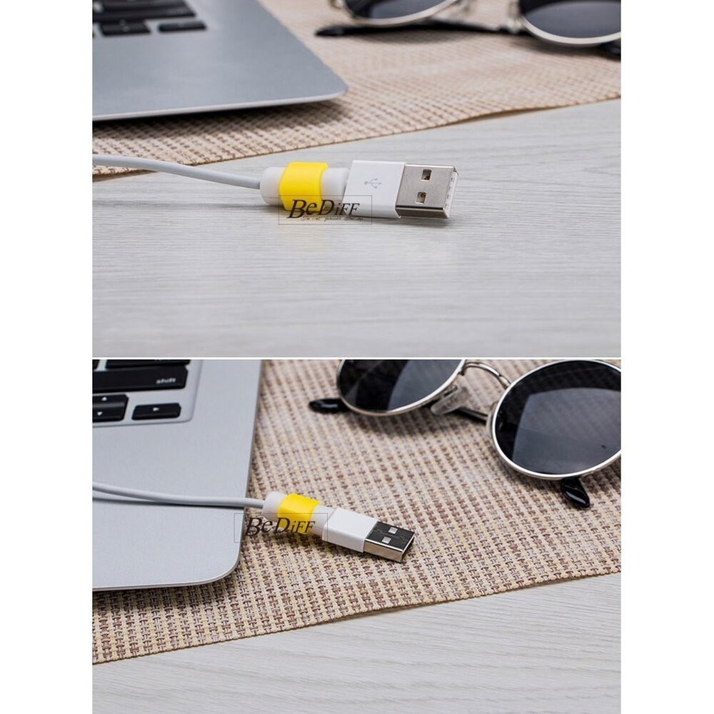 【台灣發貨】IPhone i線套 充電線 iPad 傳輸線保護套 傳輸線線套 完美密合保護-細節圖7