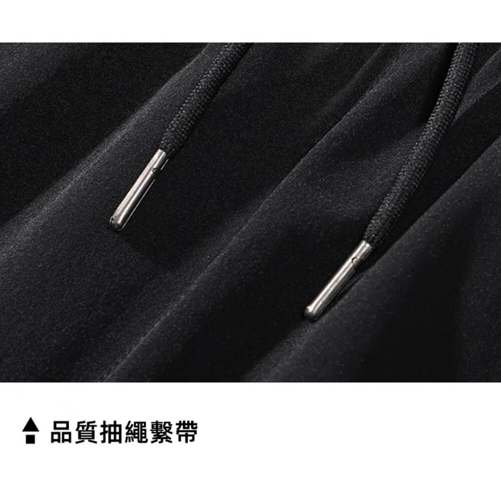 【台灣發貨】韓版夏季薄款寬鬆運動長褲 寬褲 褲子 男裝【P268】-細節圖10
