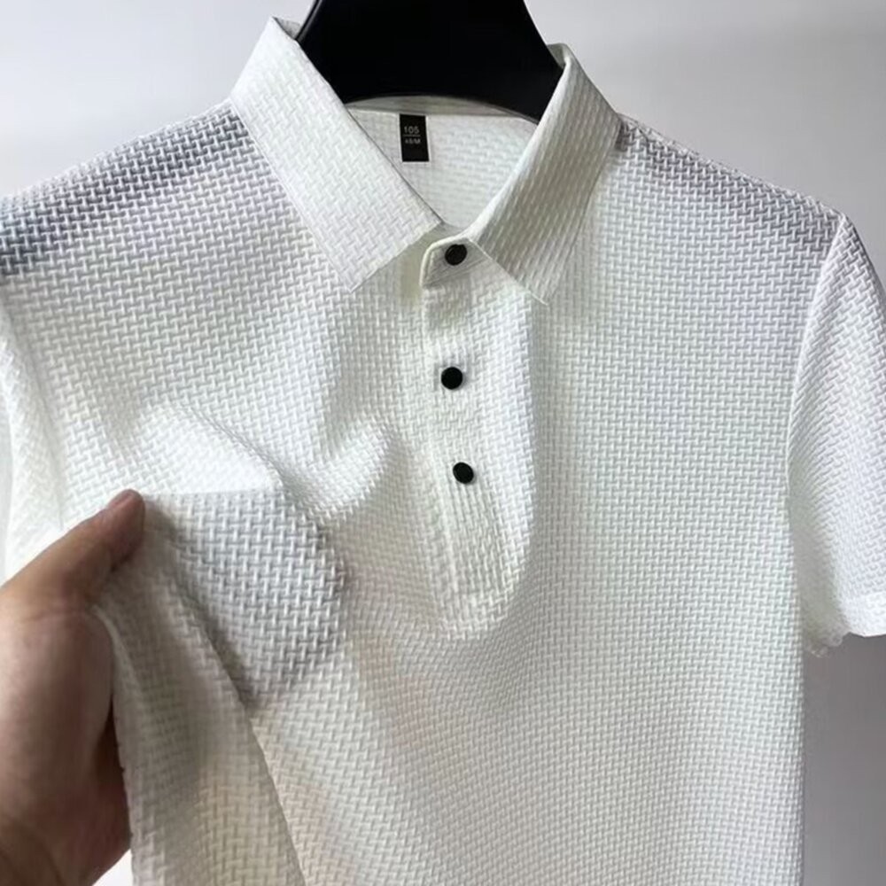 【台灣發貨】韓版翻領休閒透氣短袖上衣 衣服 女裝 t恤 短袖t恤 上衣【T665】-細節圖10