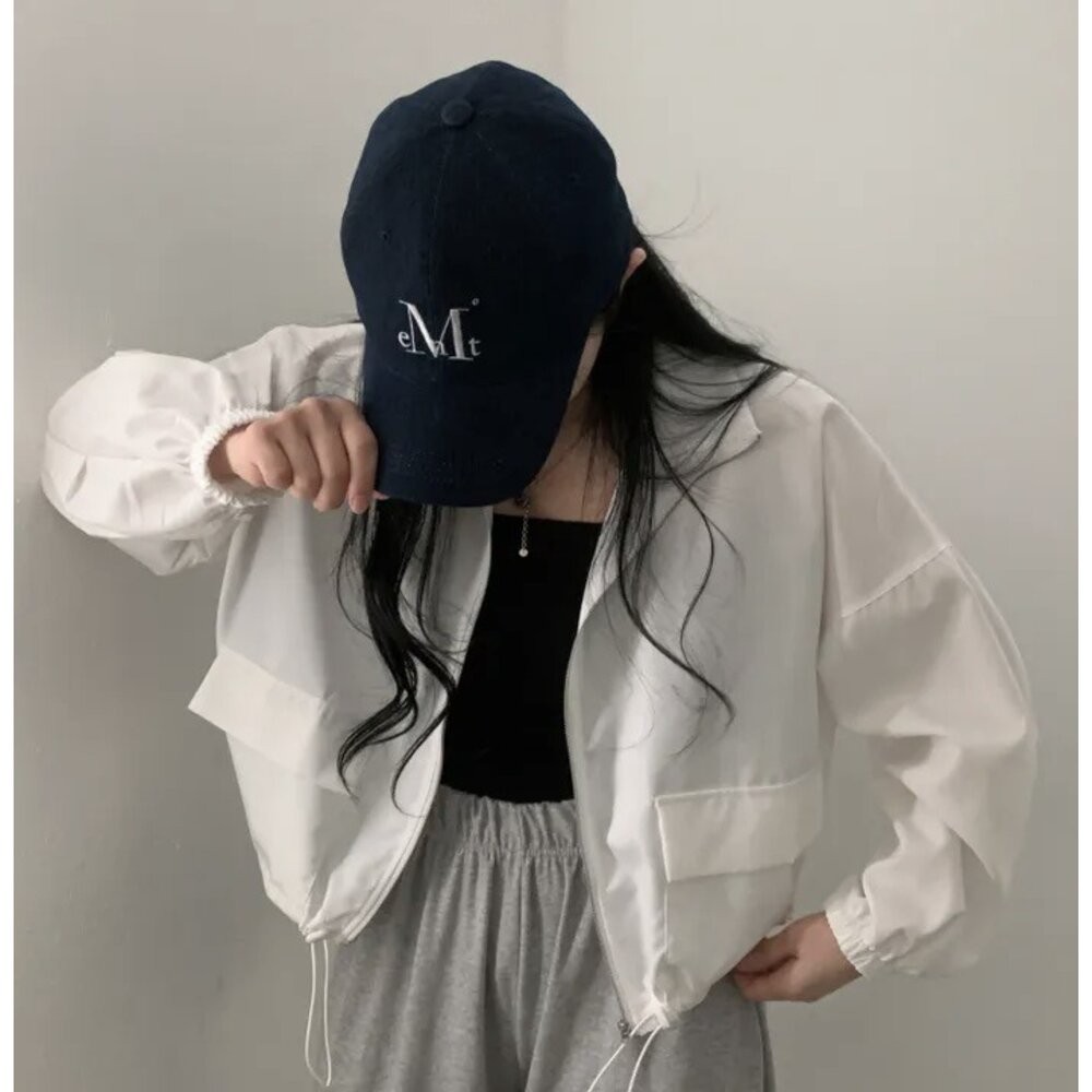 【台灣發貨】韓版復古機車外套 外套 防曬外套 女裝 上衣 衣服【J323】-細節圖9