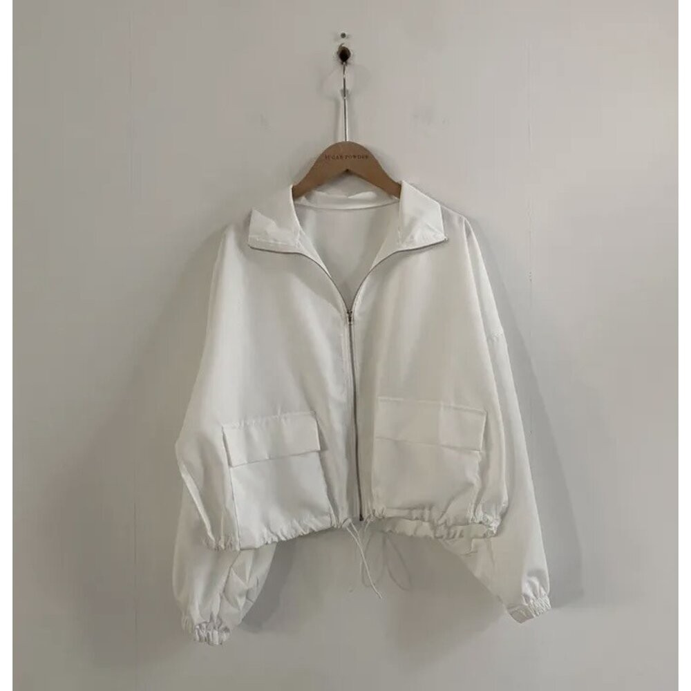 【台灣發貨】韓版復古機車外套 外套 防曬外套 女裝 上衣 衣服【J323】-細節圖11