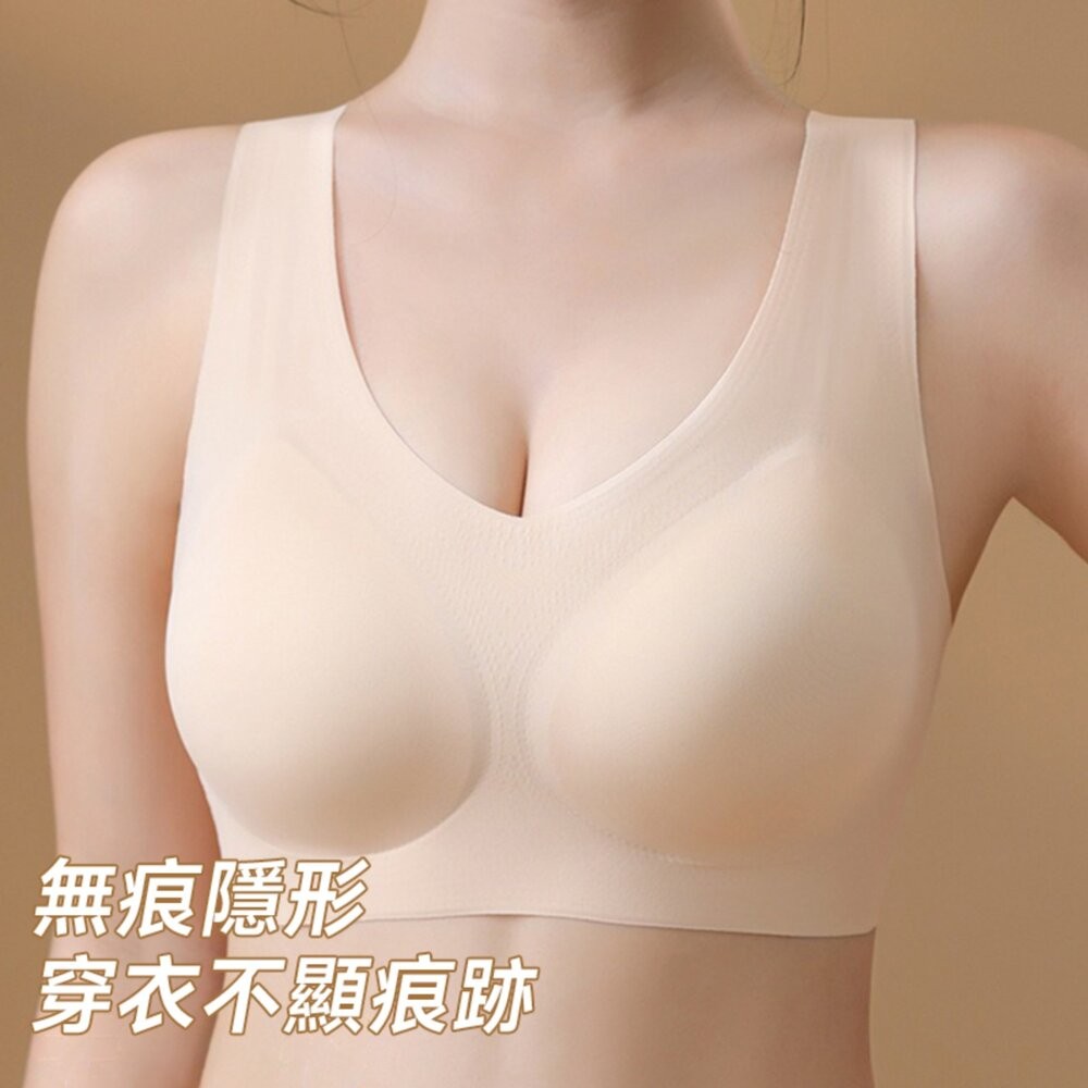 【台灣發貨】韓版舒適薄款隱形無痕內衣 小可愛 背心 衣服 女裝 上衣【V466】-細節圖5