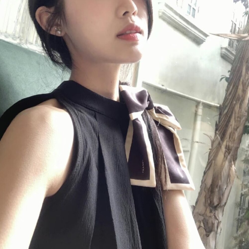 【台灣發貨】韓版氣質溫柔風寬鬆無袖上衣 小可愛 背心 衣服 女裝 上衣【V470】-細節圖2