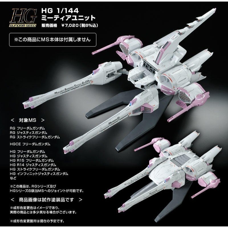 PB HG 1/144 流星裝備 METEOR UNIT-細節圖2