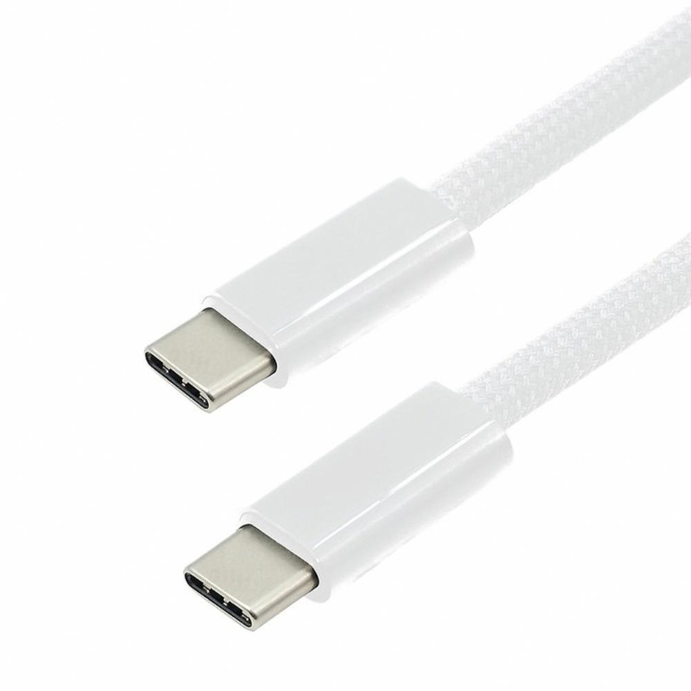 PERFEKT USB-C Pro專業級充電傳輸線(白色) 60W PD C to C 蘋果三星安卓電腦-細節圖5