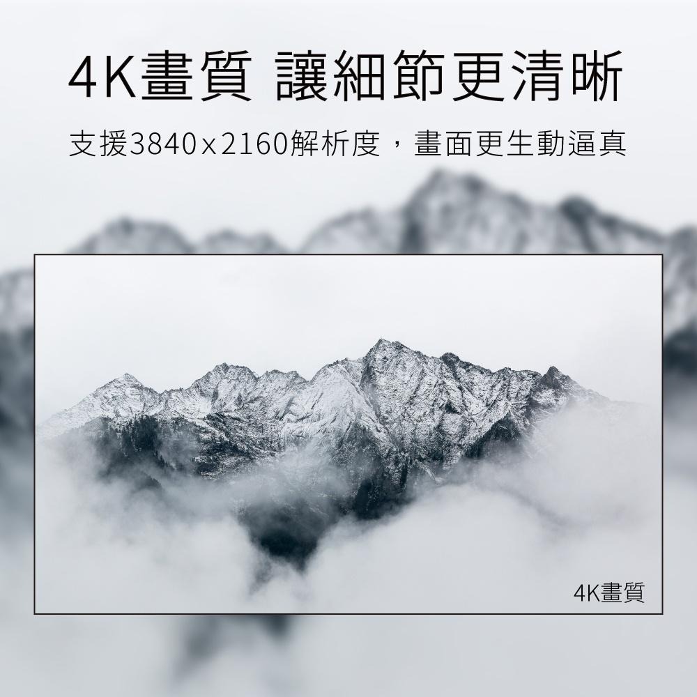 PERFEKT Type-C轉 HDMI 尼龍編織  轉接線 3M (UC-H03A)-細節圖5
