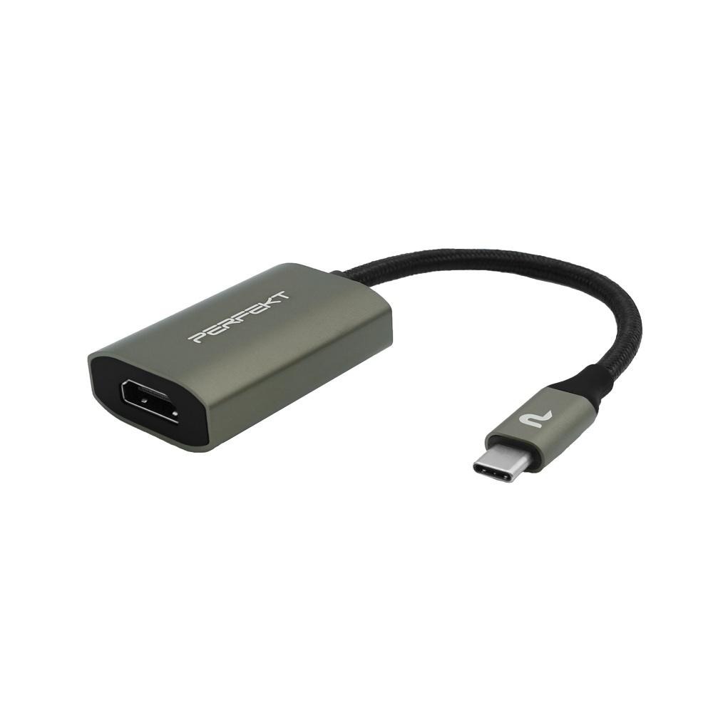 PERFEKT Type C to HDMI   4K60Hz PD60W 影音/充電轉接器  PT-58110-細節圖2