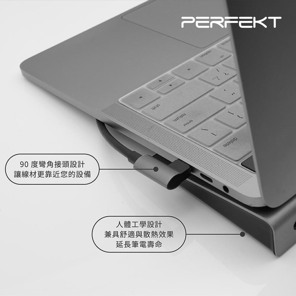 PERFEKT-USB-C 11口 全功能集線器 Hub PD 充電 手機 平板 iPhone iPad Samsung-細節圖2