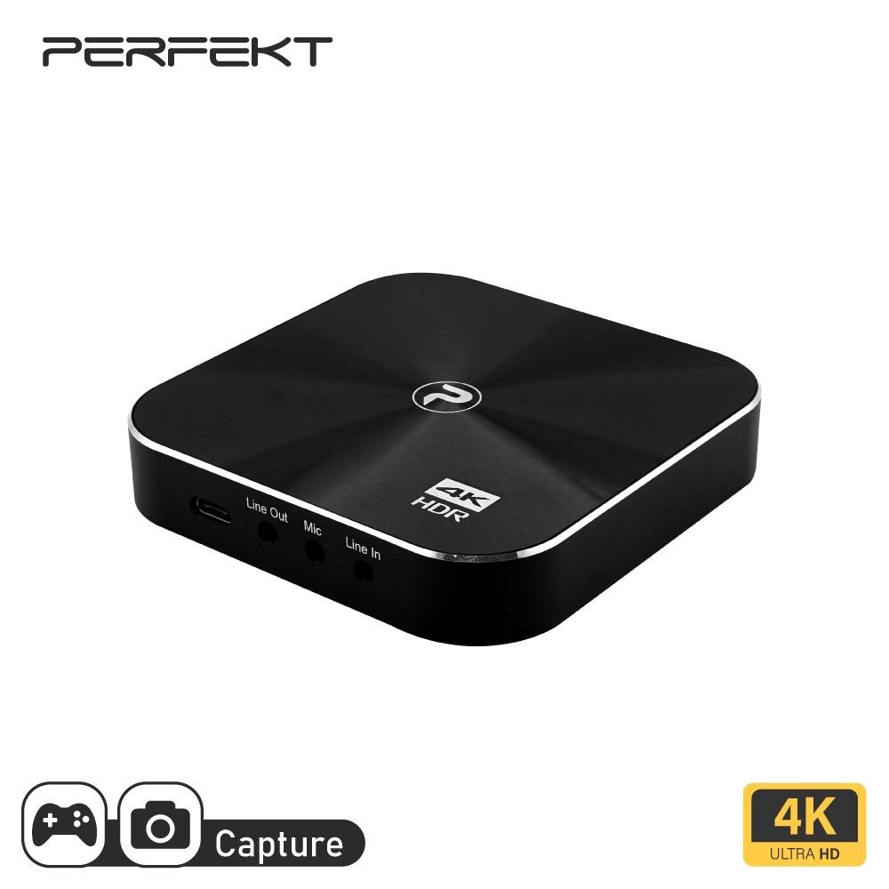 PERFEKT Type C轉HDMI影像擷取盒 HDMI 擷取盒 Type C 影像擷取卡 電腦 遊戲 直播 PS5-細節圖9