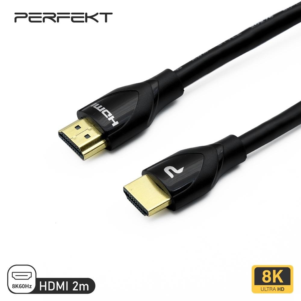 PERFEKT HDMI 2.1傳輸線 HDMI線 延長線 訊號線 2米 適用蘋果 mac 筆電 電視 螢幕 電腦 現貨-細節圖8