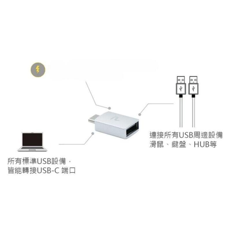 PERFEKT Type-C to USB 公對母 快充 轉接器 USB3.2 (PT-CF100)-細節圖4